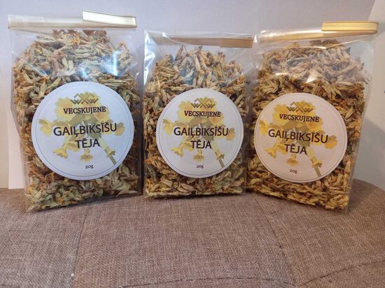 Gaiļbiksīšu tēja BIO - 20g